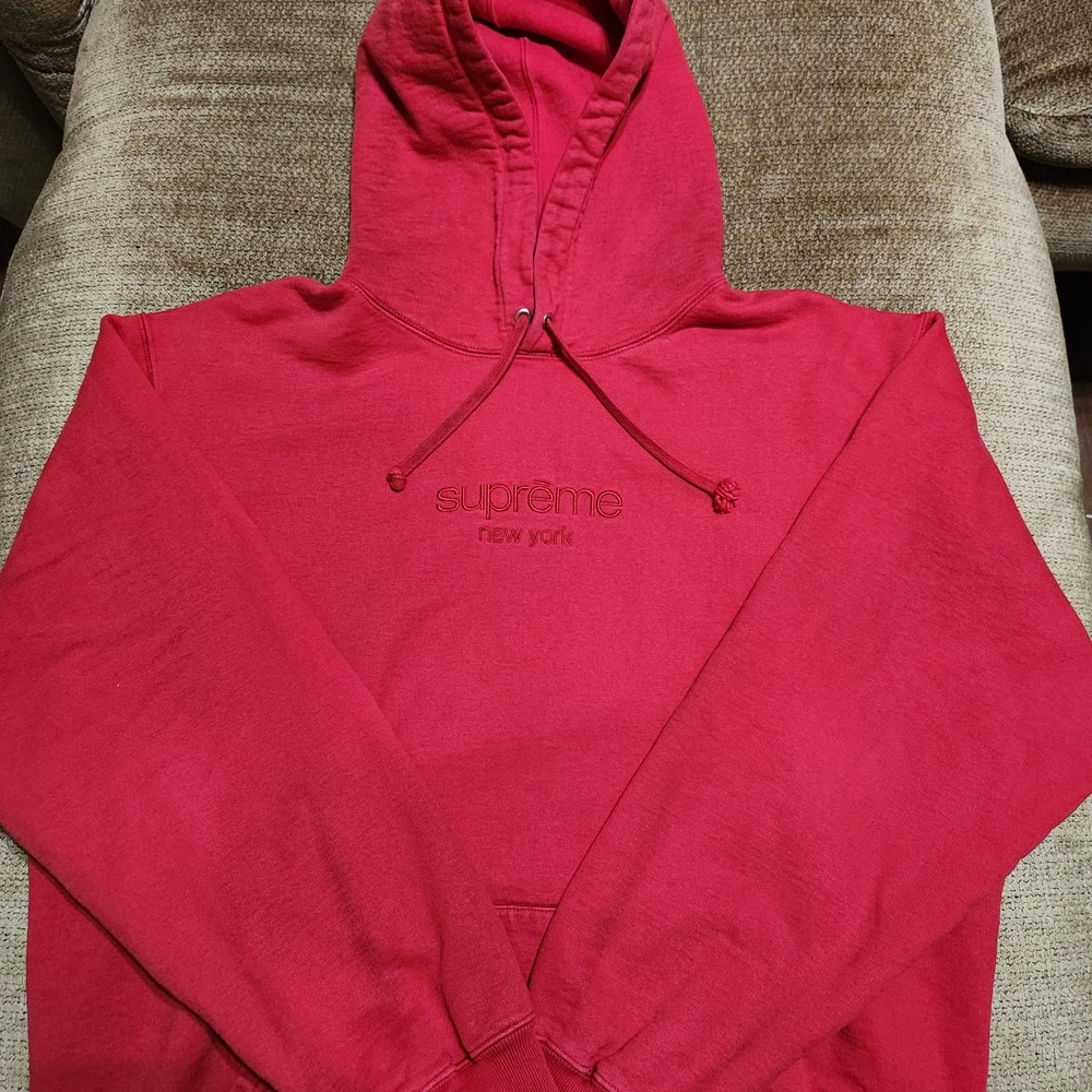 Supreme Cherry Red Hoodie